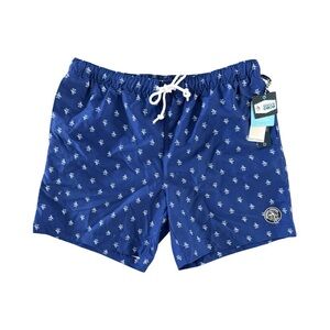 Original Penguin Blue 6" Swim Trunks NWT Size XL